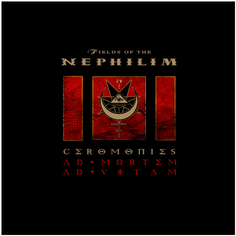 Fields Of The Nephilim ceromonies cd/dvd cd