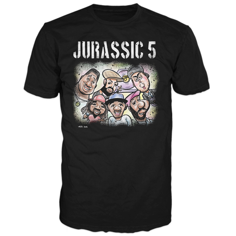 JURASSIC 5 Tシャツ X-LARGE 黒 希少 レア ジュラシック5 Jurassic 5 HIPHOP Tシャツ - メルカリ