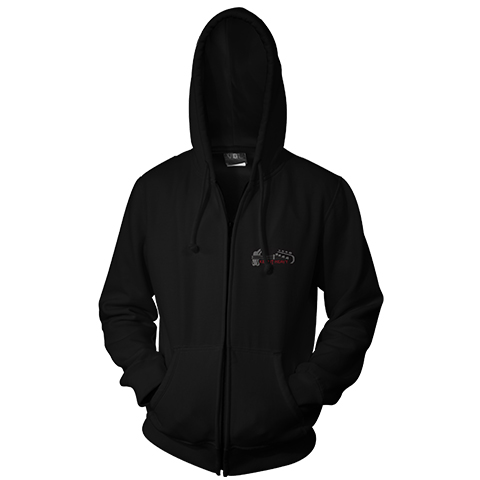 Nadja Peulen Heavywolf Black Hoodie Zip