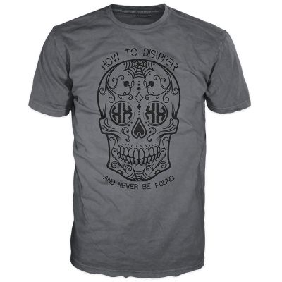 Skull Grey  T-Shirt