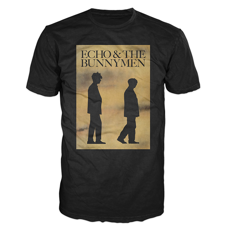 Echo The Bunnymen 2024 European Tour Black T Shirt Echo And The Echo The Bunnymen 2024 European Tour Black T Shirt Echo And The